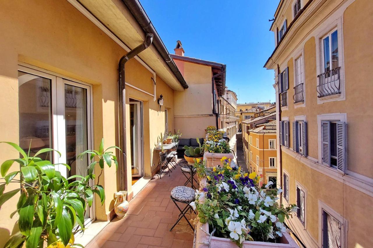 4Bnb - Luxury Trevi Apartment W Terrace โรม ภายนอก รูปภาพ