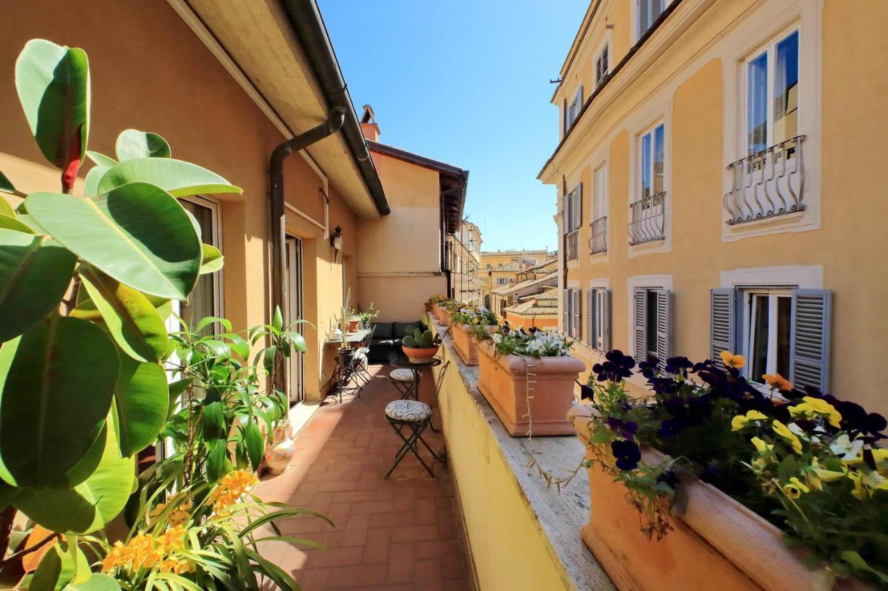 4Bnb - Luxury Trevi Apartment W Terrace โรม ภายนอก รูปภาพ
